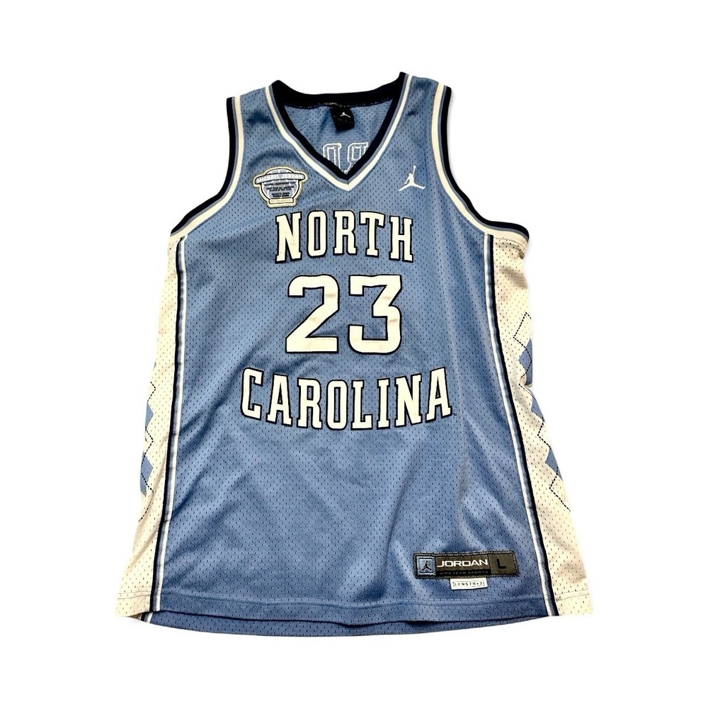 Nike Men's Jordan Size Large‎  Blue Limited  Edition North Carolina  Jersey